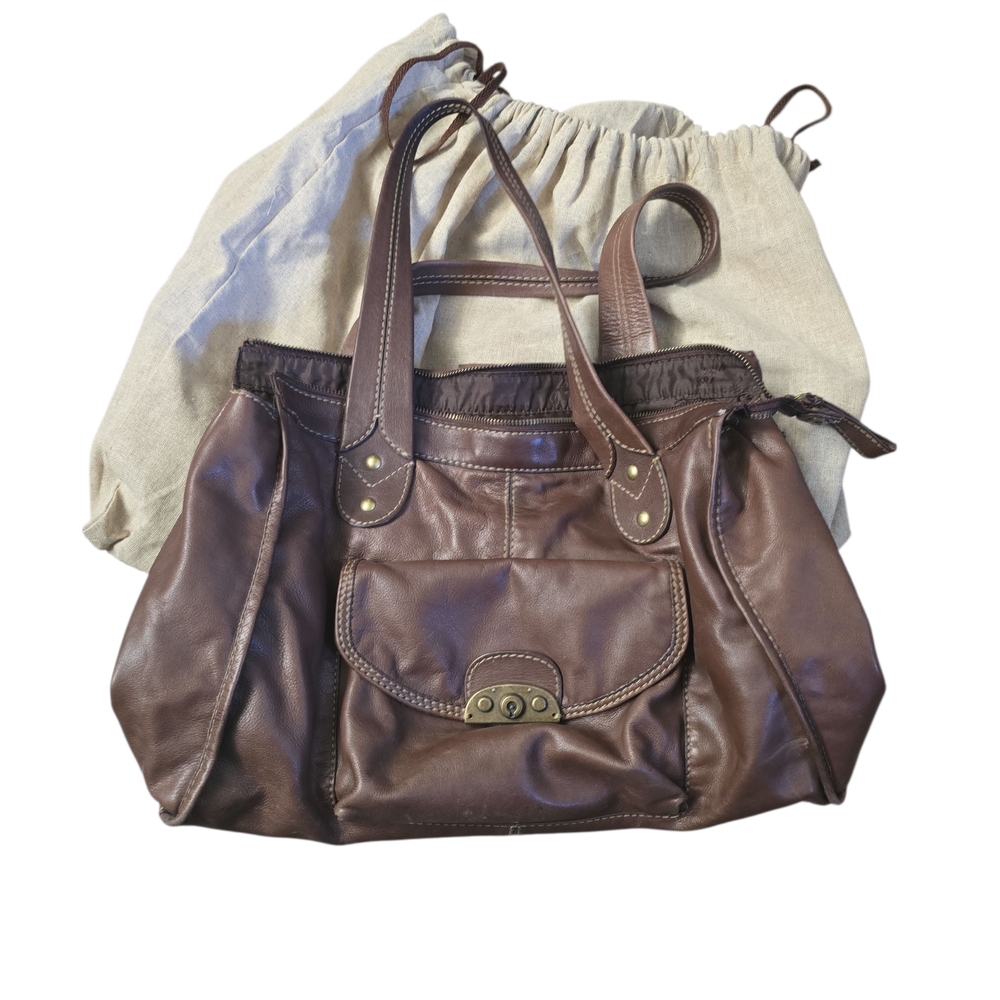 Fossil Genuine Leather Bag W/ Dustbag